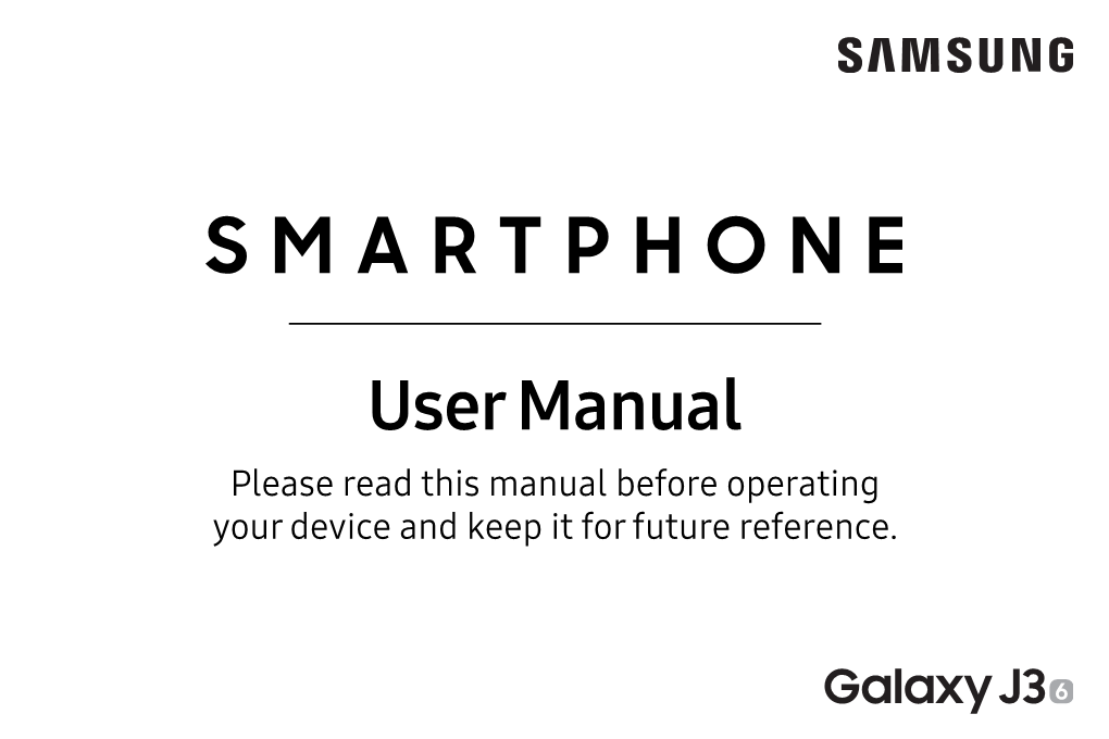 Samsung Galaxy J3 J320A User Manual