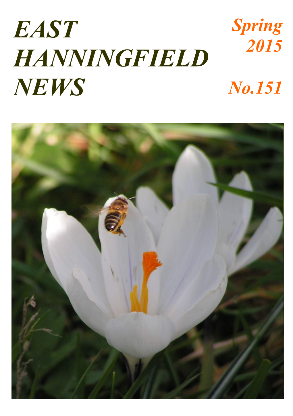 East Hanningfield News Is Published by East Hanningfield Parish Council and Delivered by Volunteers to All Homes in the Parish