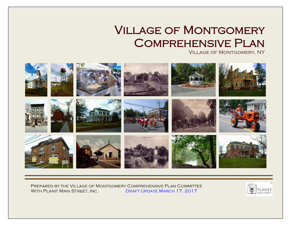 Village of Montgomery Comprehensive Plan
