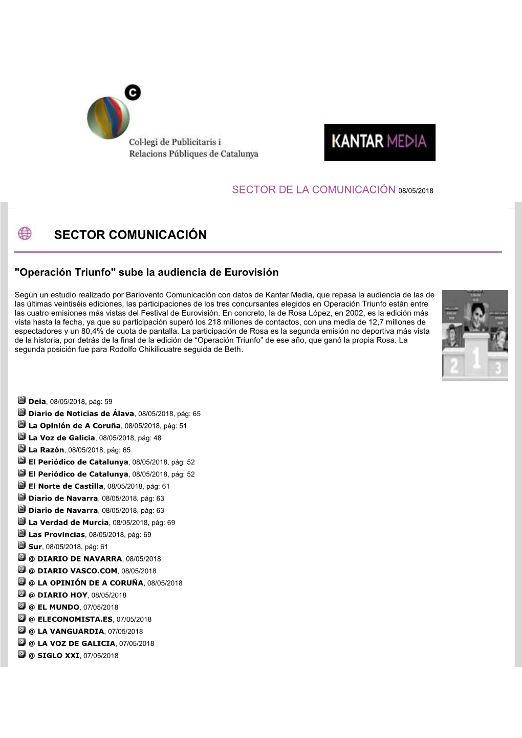 Sector Comunicación