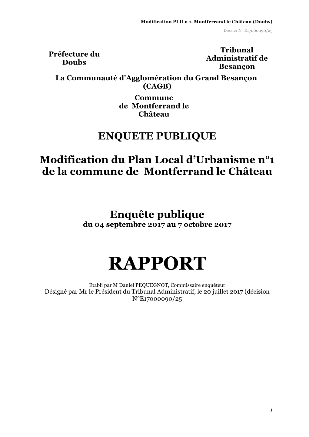Rapport MONTFERRAND Le CHATEAU V 01-2