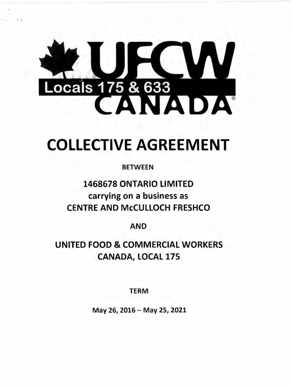 Collective Agreement