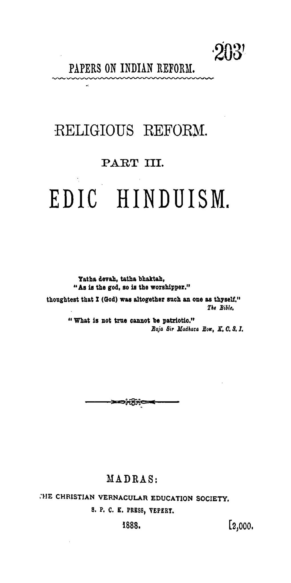 Edic Hinduism
