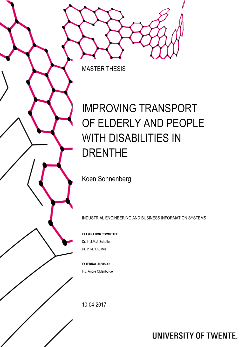 Improving Transport of Elderly and People with Disabilities in Drenthe
