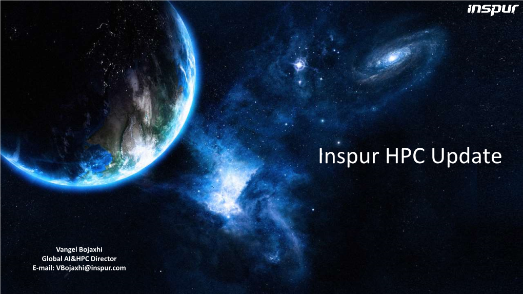 Inspur HPC Update