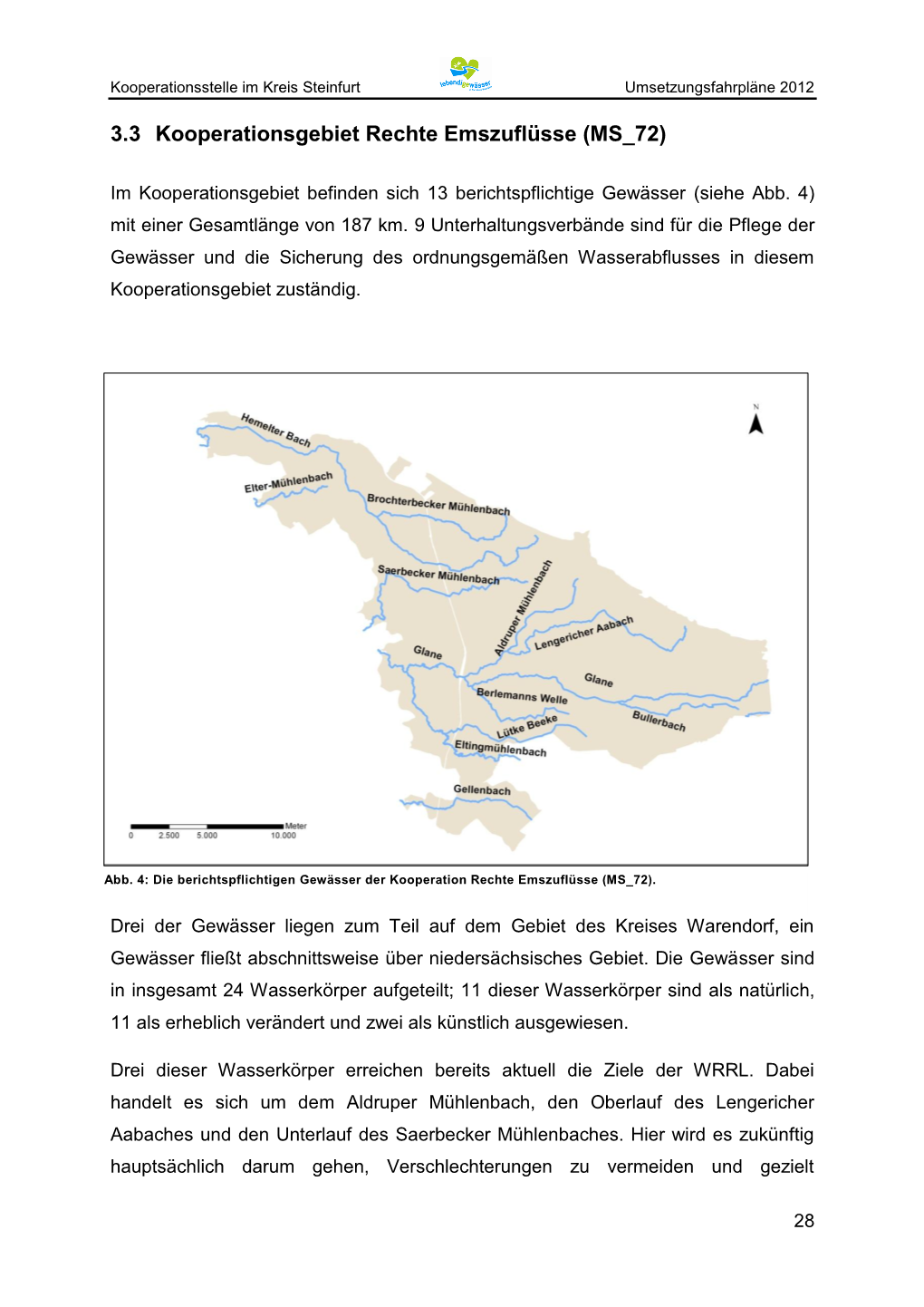 3.3 Kooperationsgebiet Rechte Emszuflüsse (MS 72)