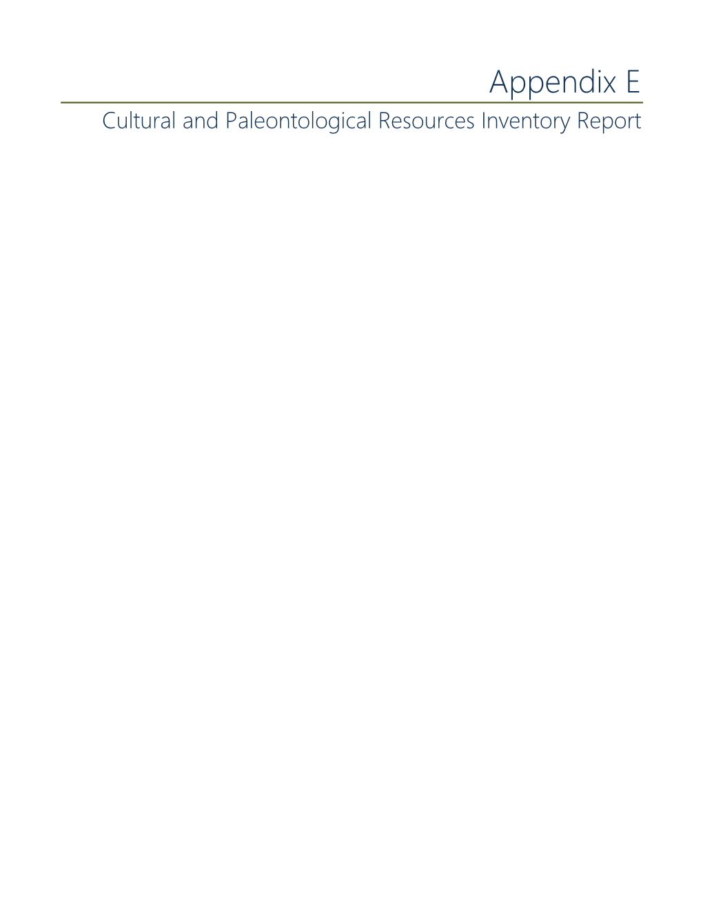 Negative Cultural and Paleontological Resources Inventory Report for the Sunbow Ii, Phase 3 Project, City of Chula Vista, San Diego County, California