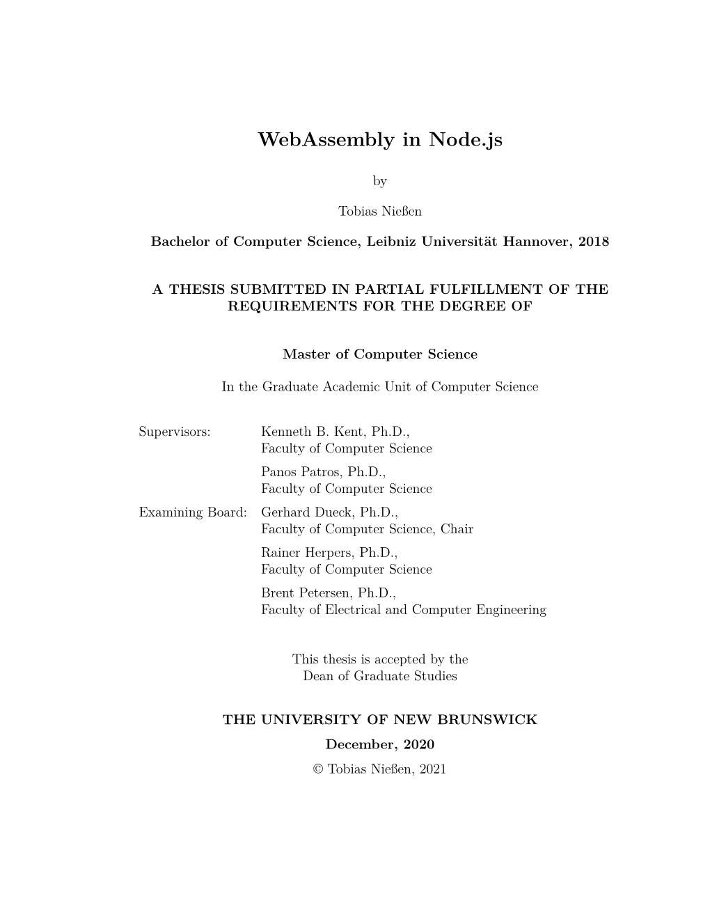 Webassembly in Node.Js