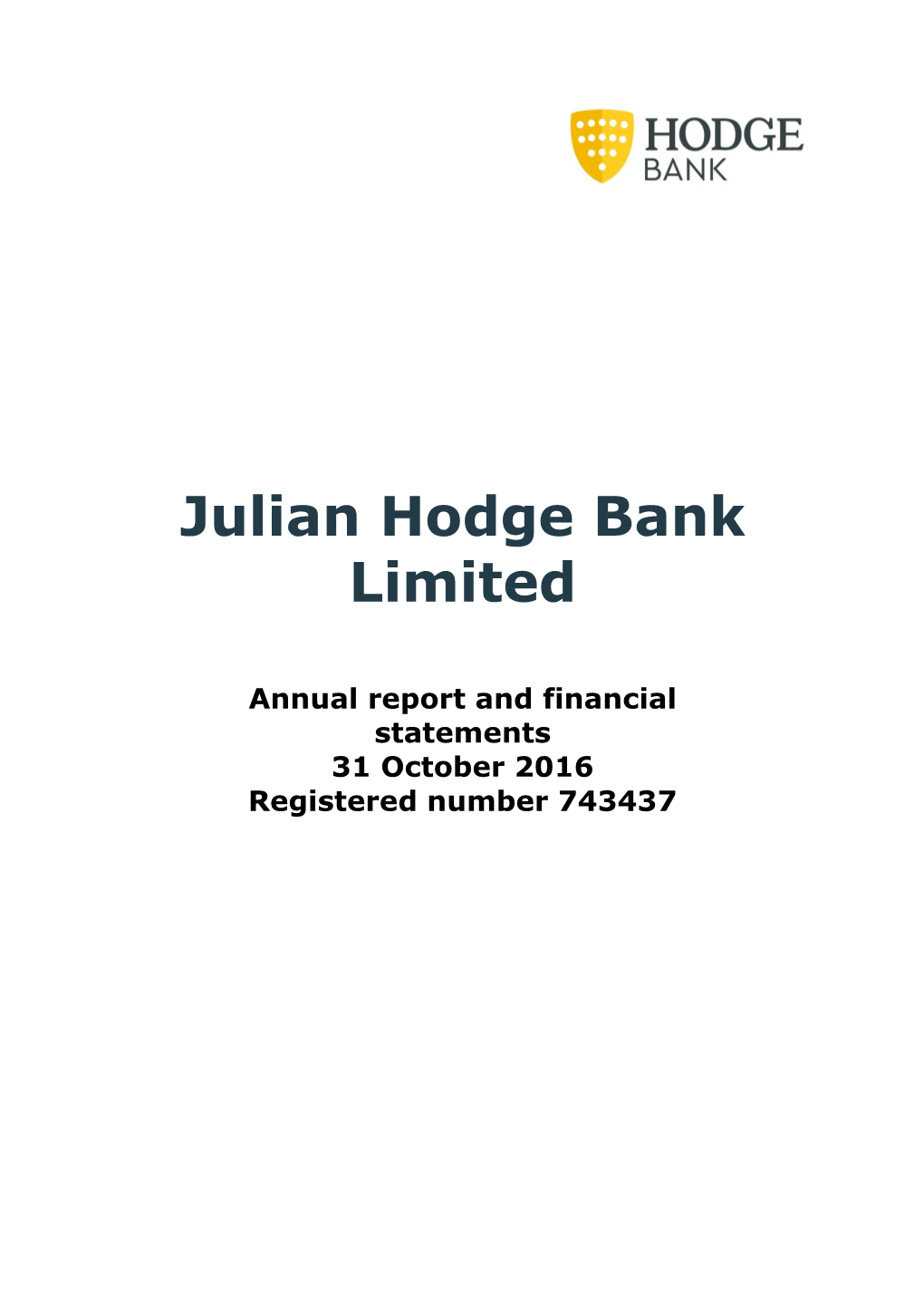 XB-5633 Julian Hodge Bank