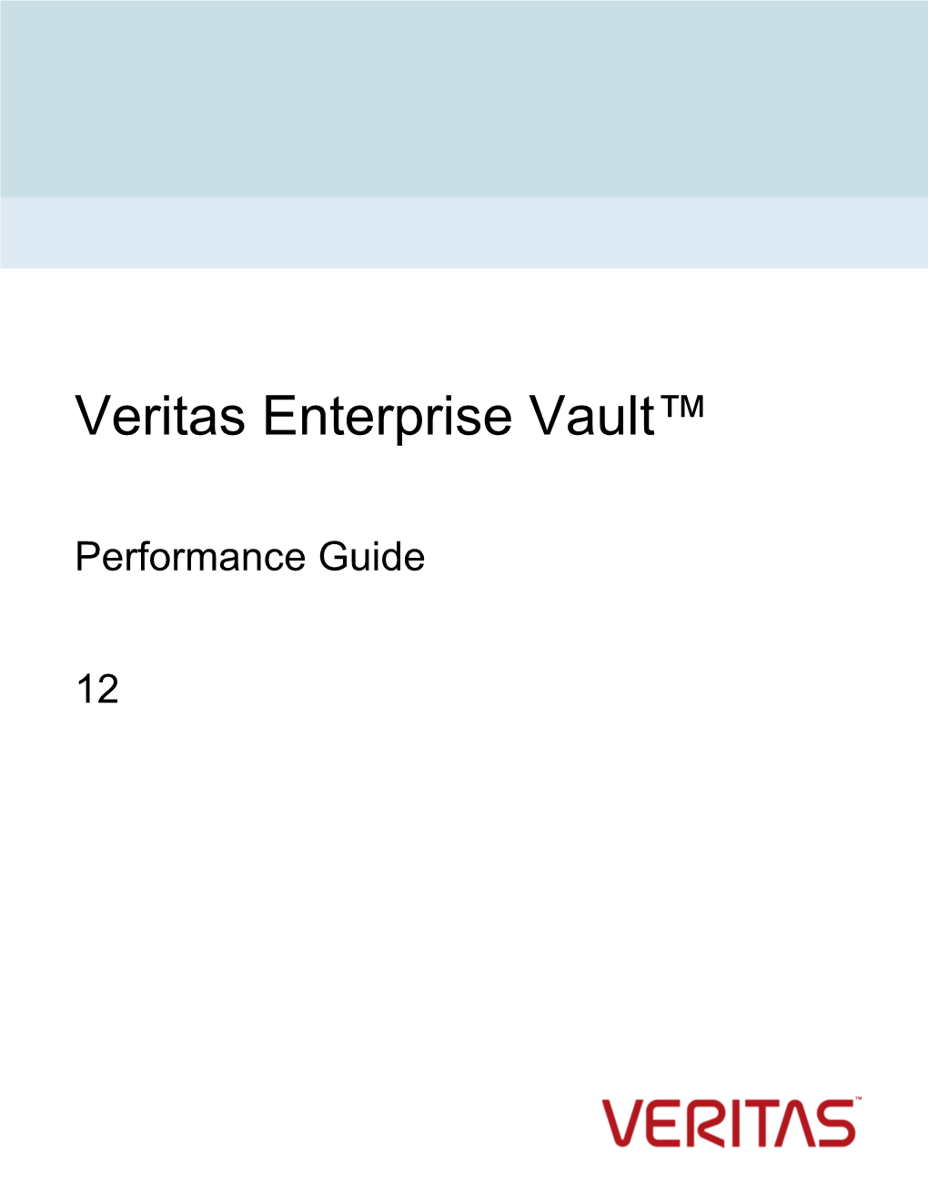 Enterprise Vault 12 Performance Guide