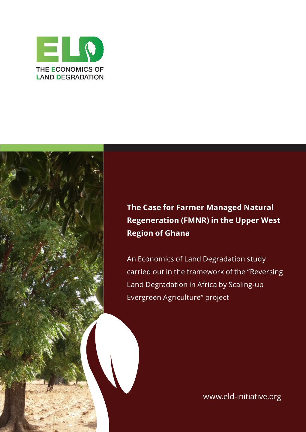 The Case for Farmer Managed Natural Regeneration (FMNR) in the Upper West Region of Ghana