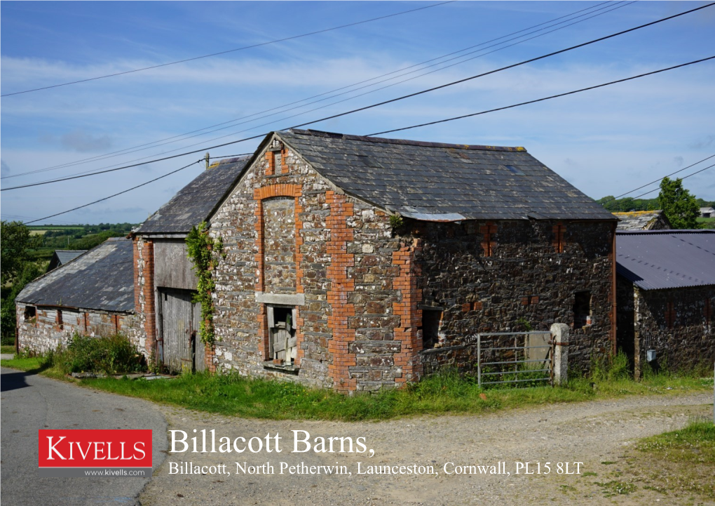 Billacott Barns, ANGLE of GREEN LINES Billacott, North Petherwin, Launceston, Cornwall, PL15 8LT