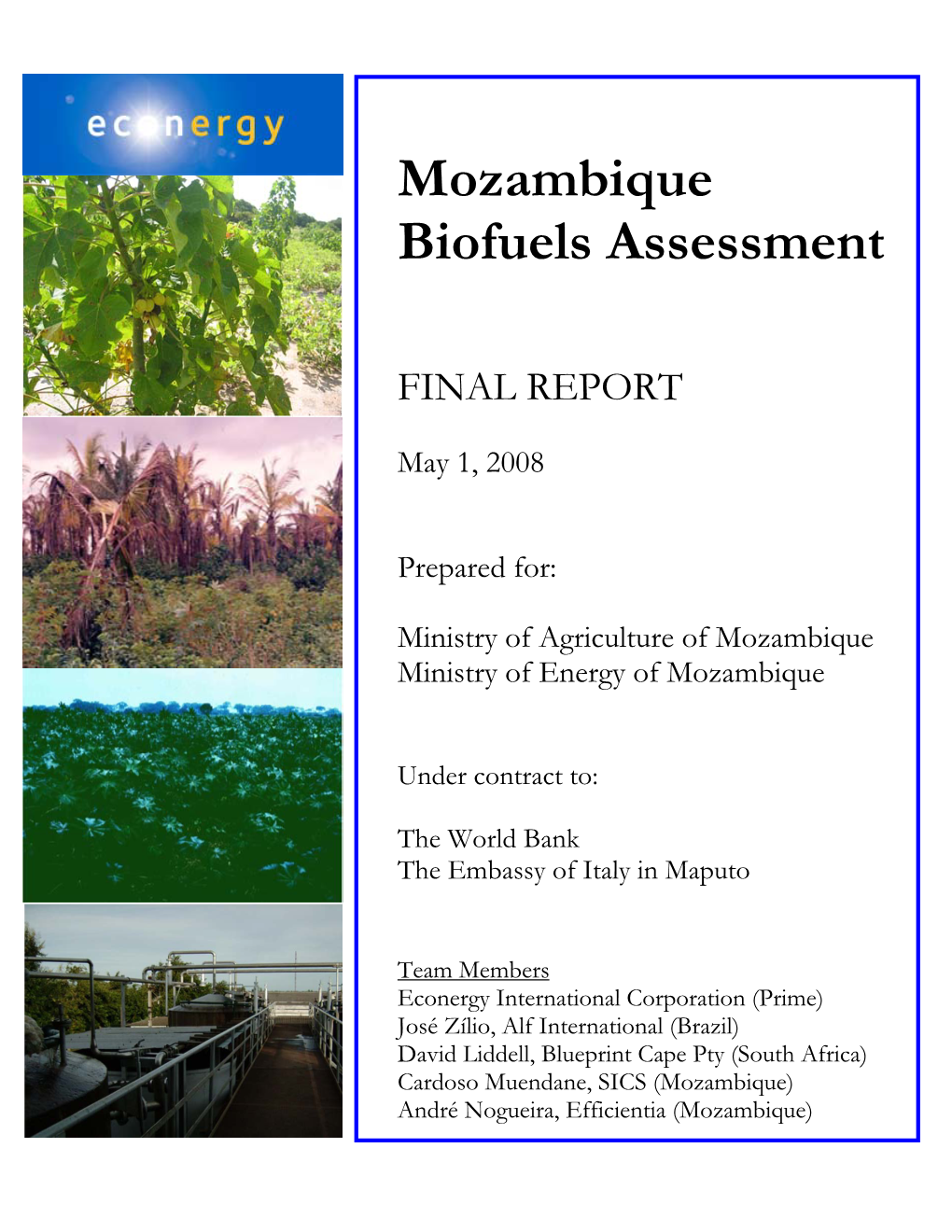 Mozambique Biofuels Assessment