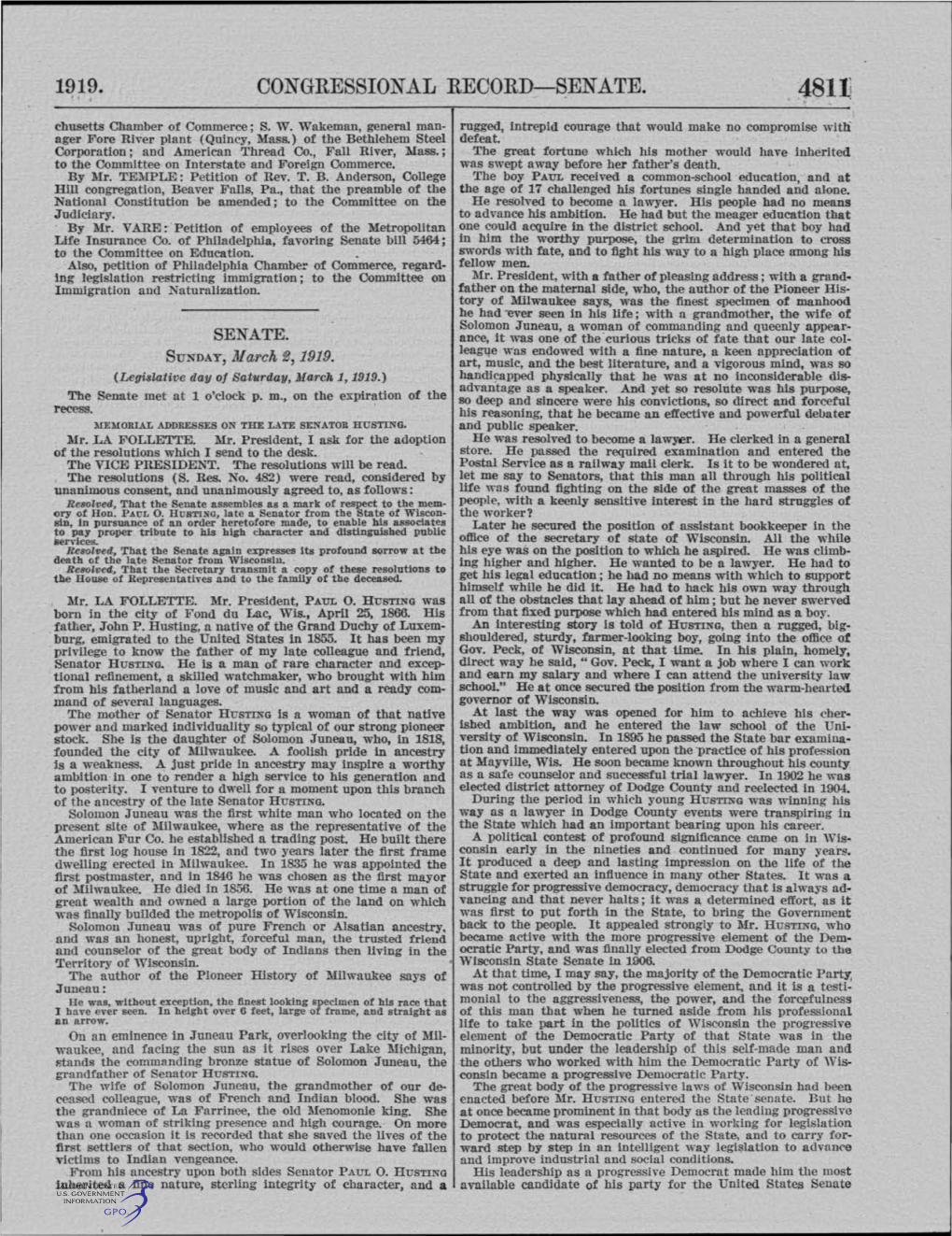 CONGRESSIONAL RECORD-SENATE. 48L]J I Chusetts Chamber of Commerce; S