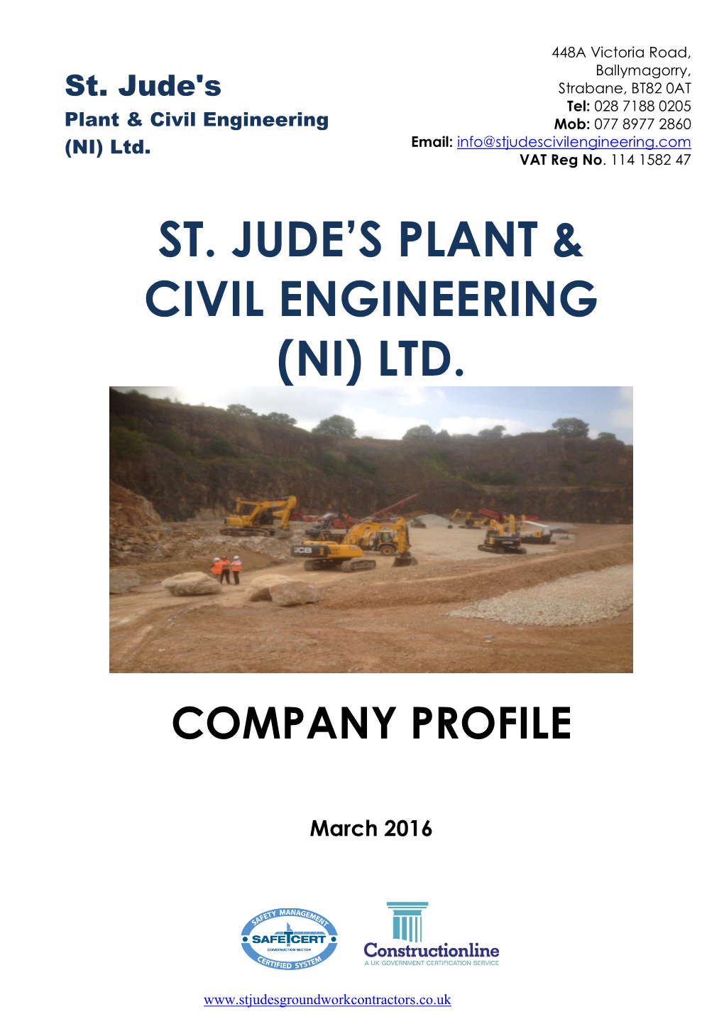 St. Jude's Plant & Civil Engineering (Ni) Ltd