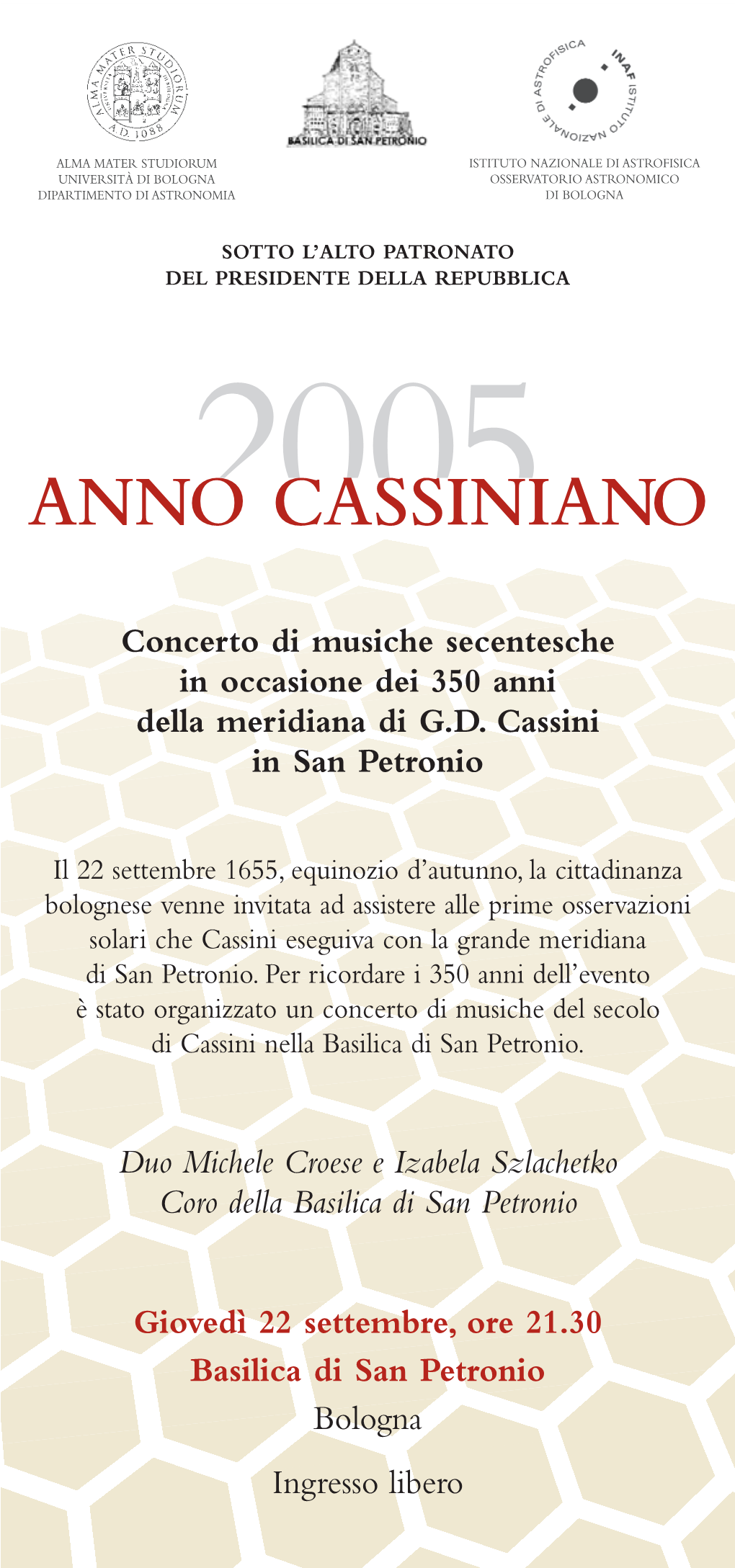 Programma Del Concerto