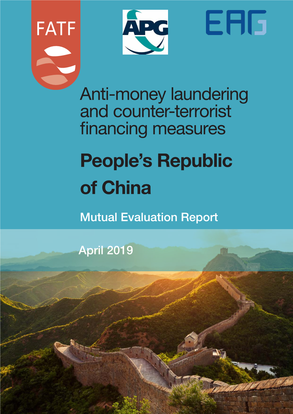 Mutual Evaluation Report China April 2019