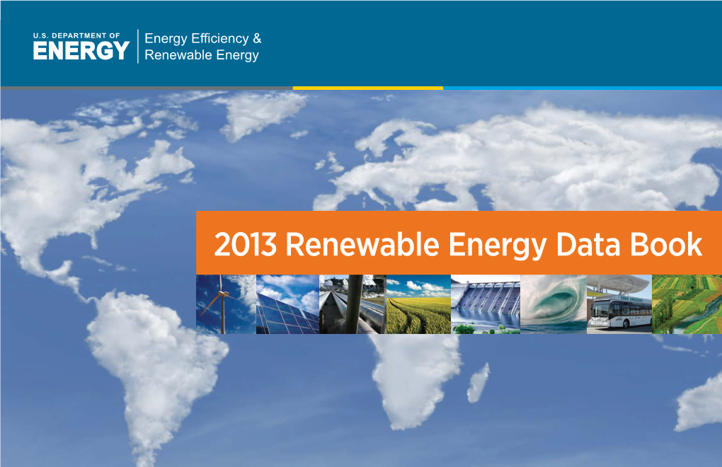 2013 Renewable Energy Data Book (Book), NREL (National Renewable Energy Laboratory)