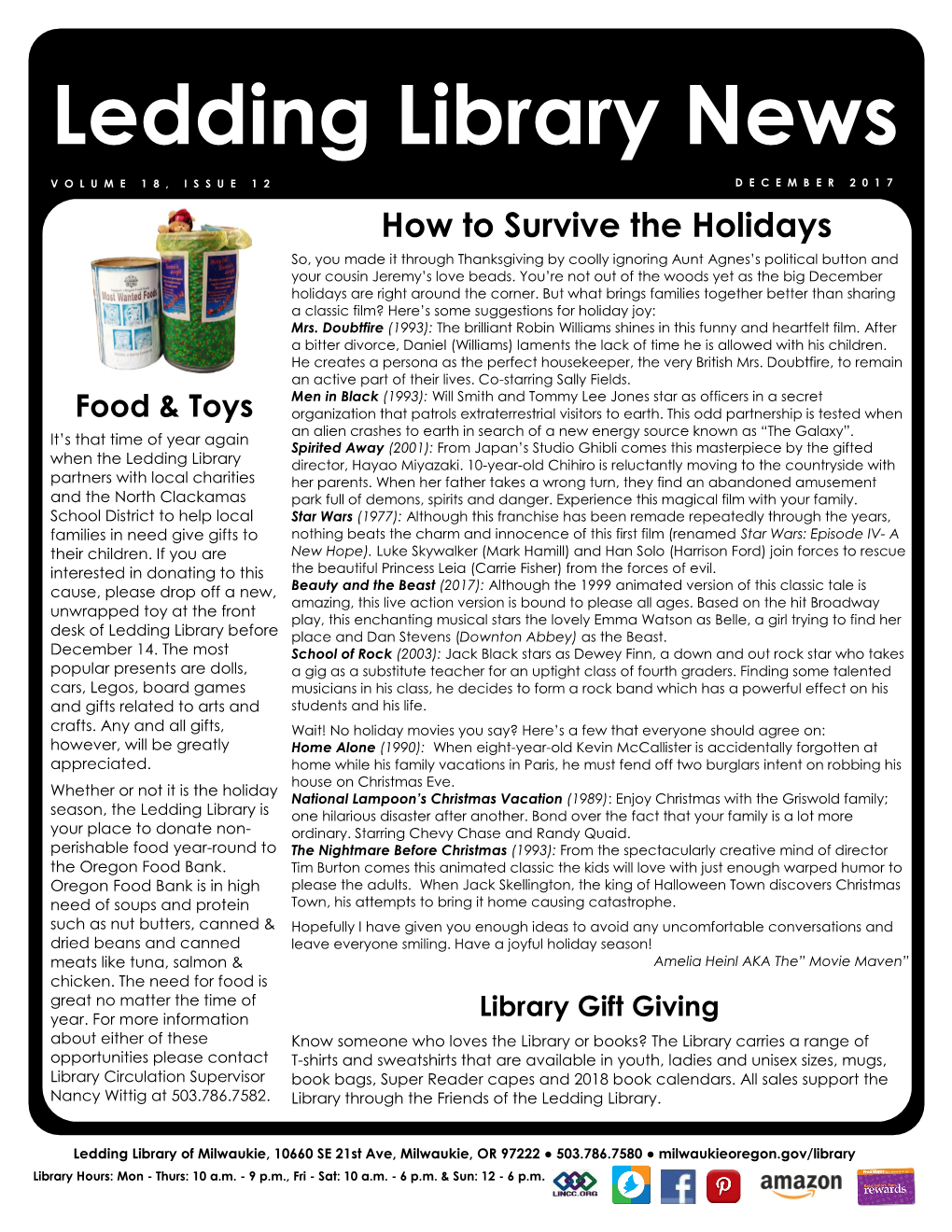 Ledding Library News