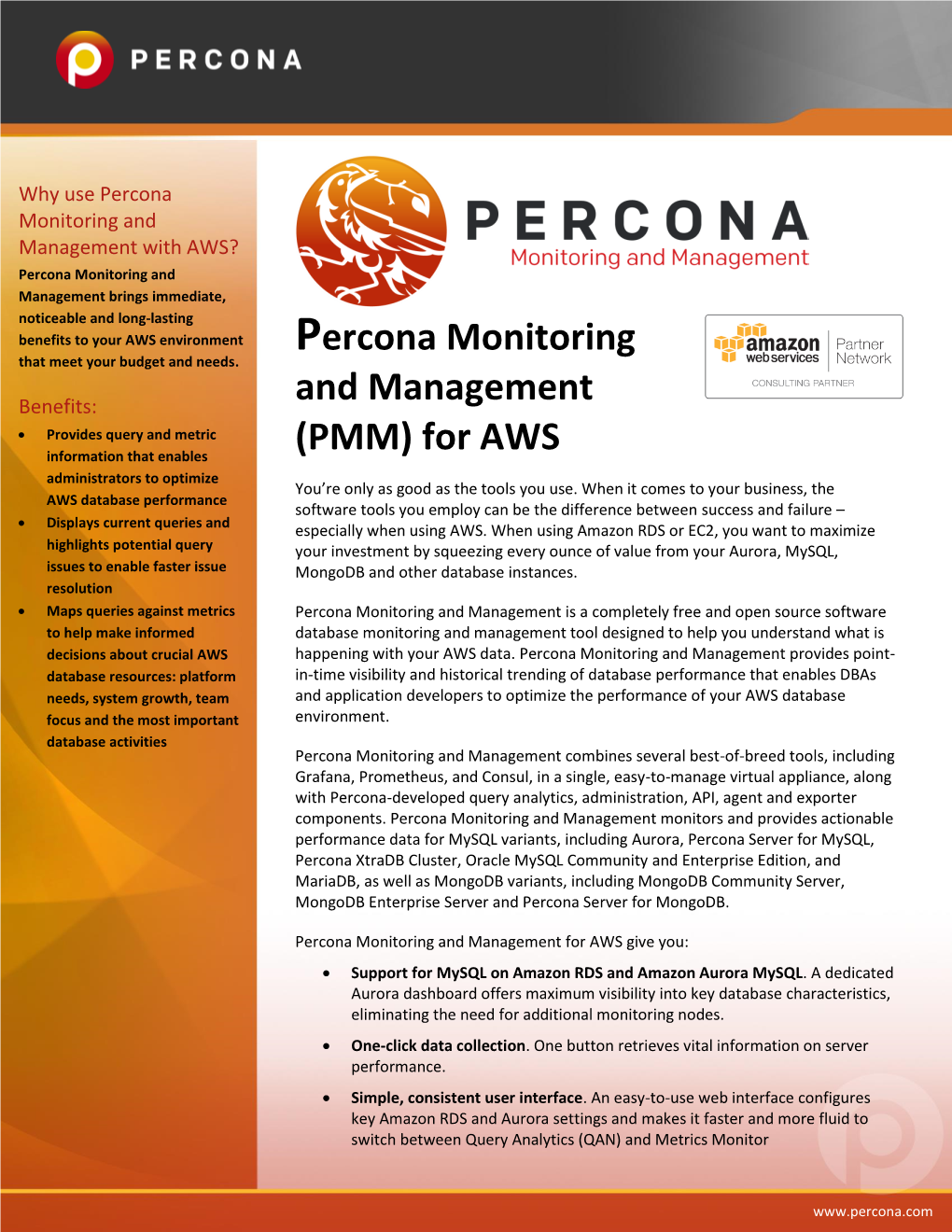 Percona Monitoring and Management (PMM) For