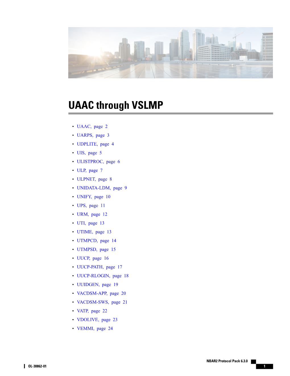 UAAC Through VSLMP