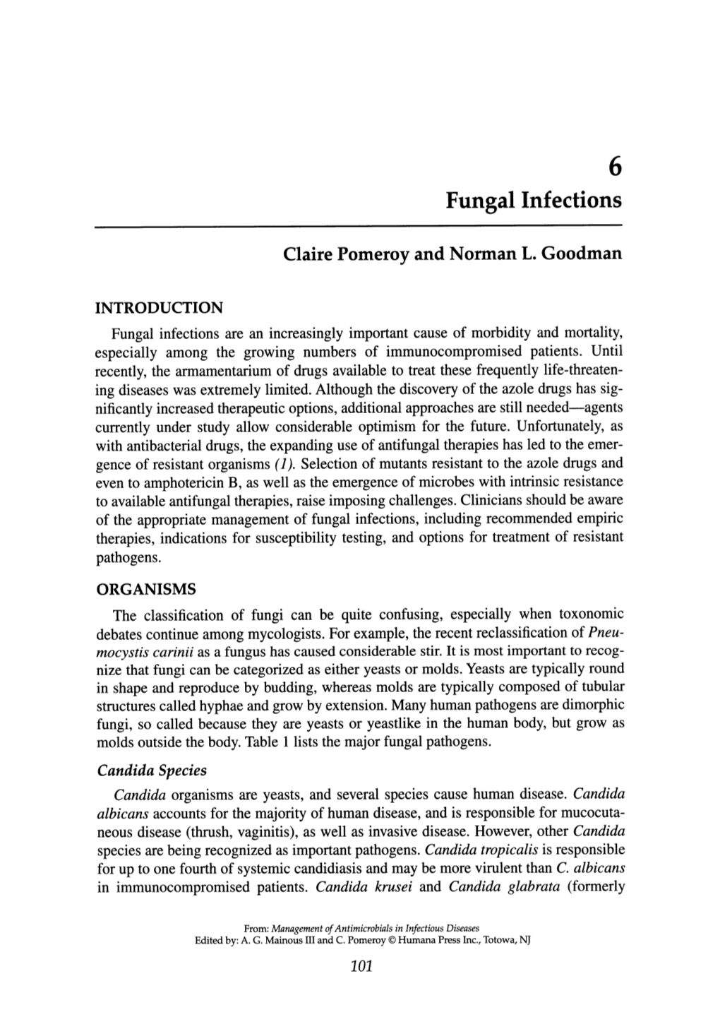 Fungal Infections