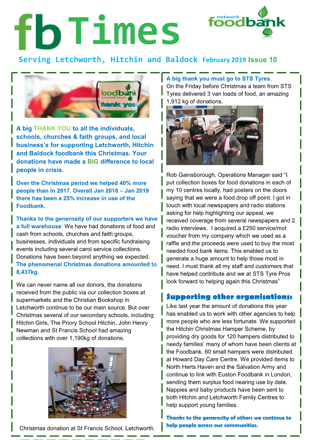 Serving Letchworth, Hitchin and Baldock February 2019 Issue 10