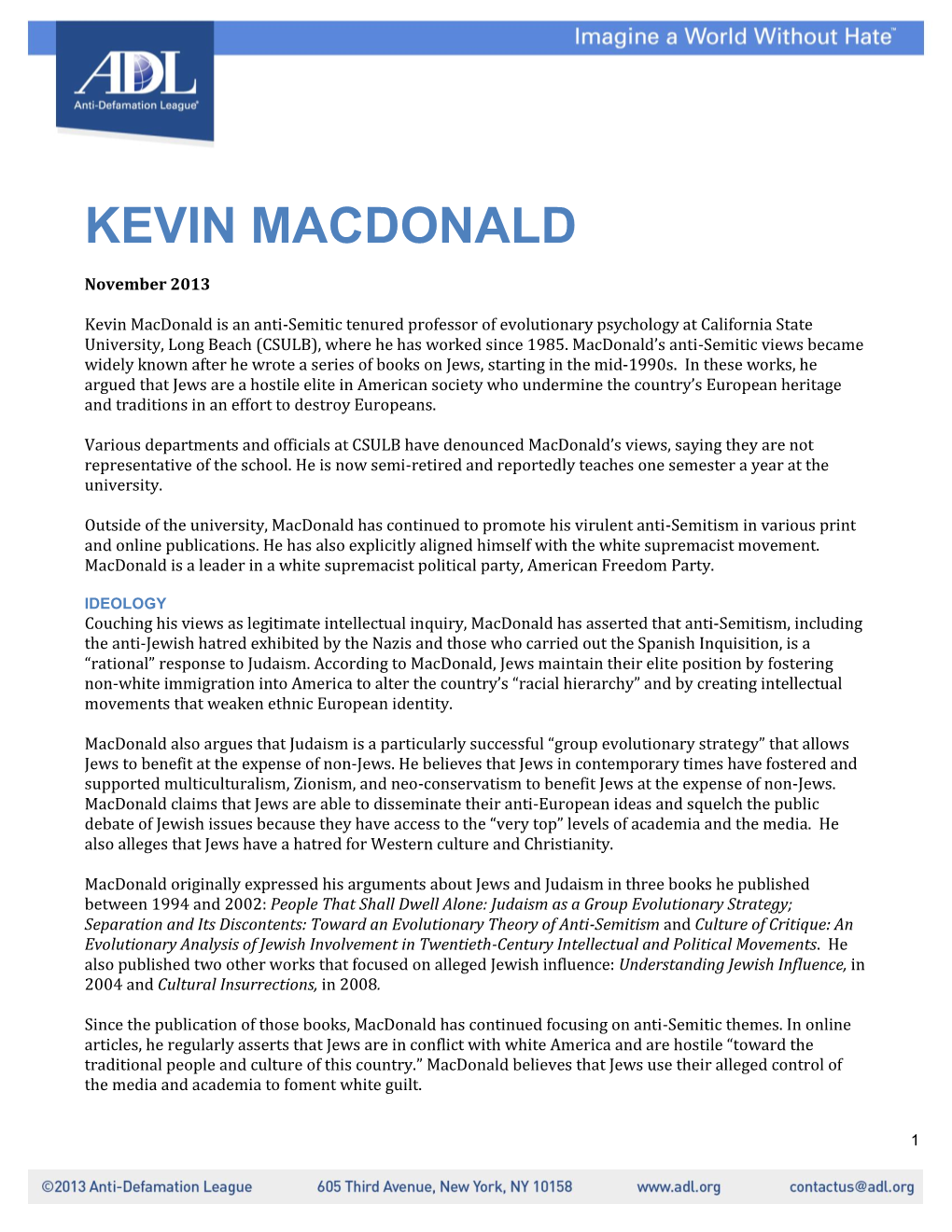 Kevin Macdonald