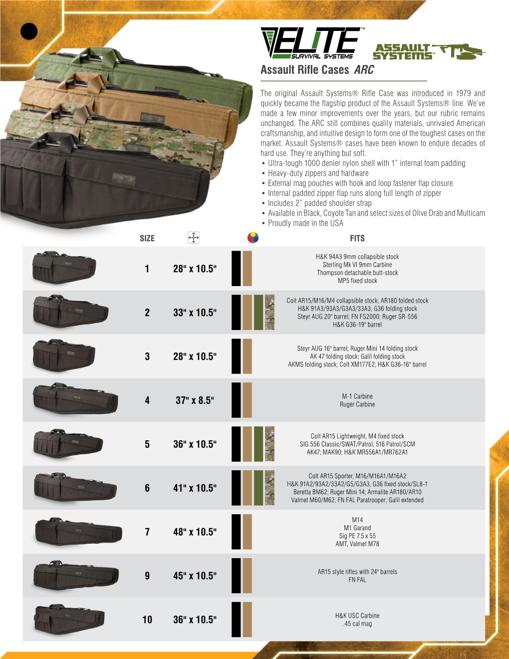 Elite Survival Systems Hunting Gear Product Manual