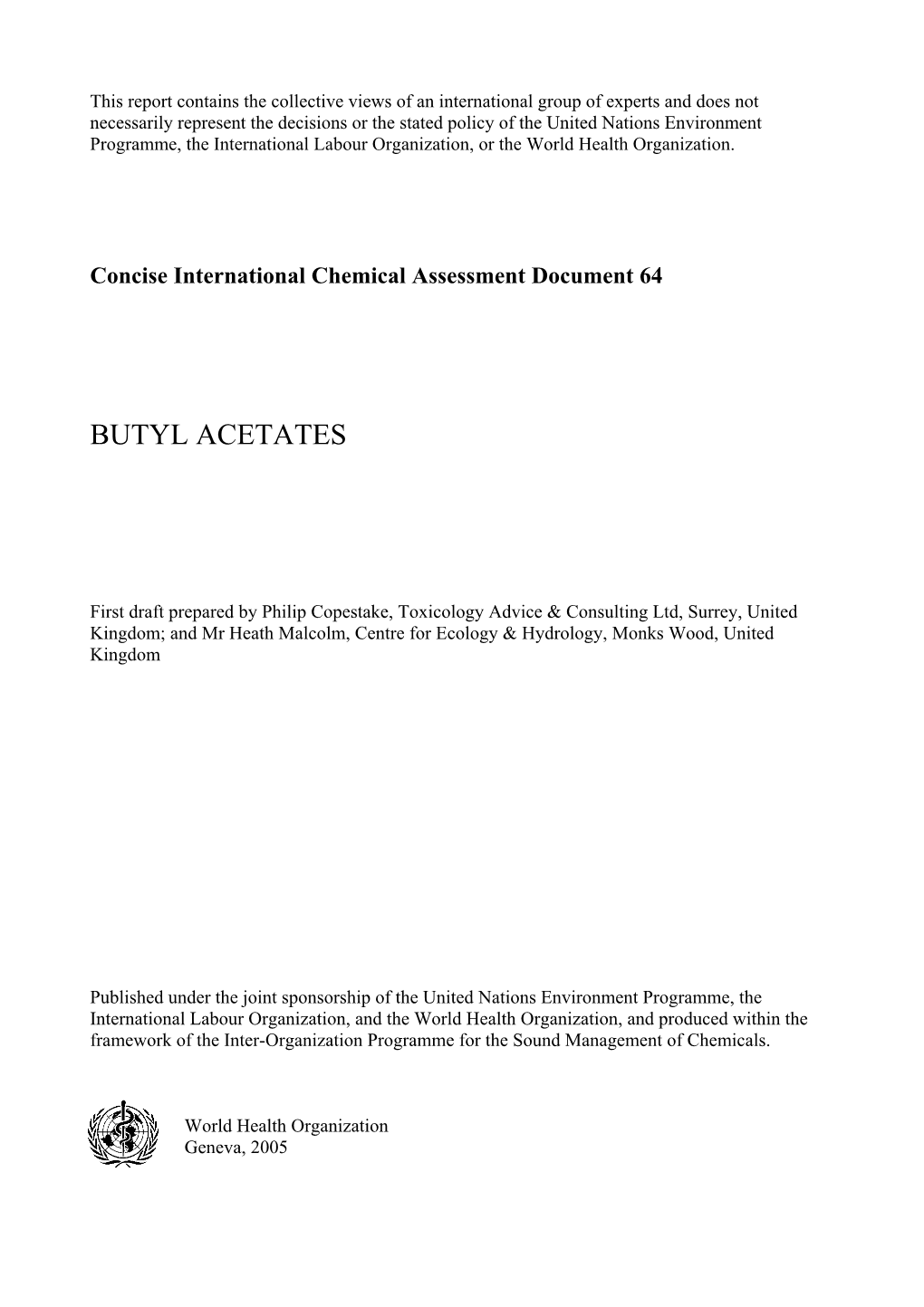 Butyl Acetates