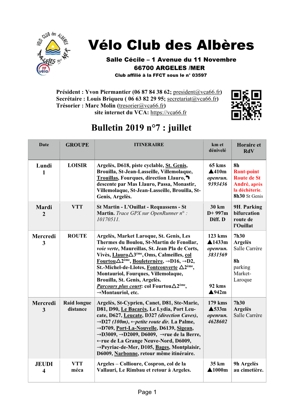 Bulletin Juillet2019