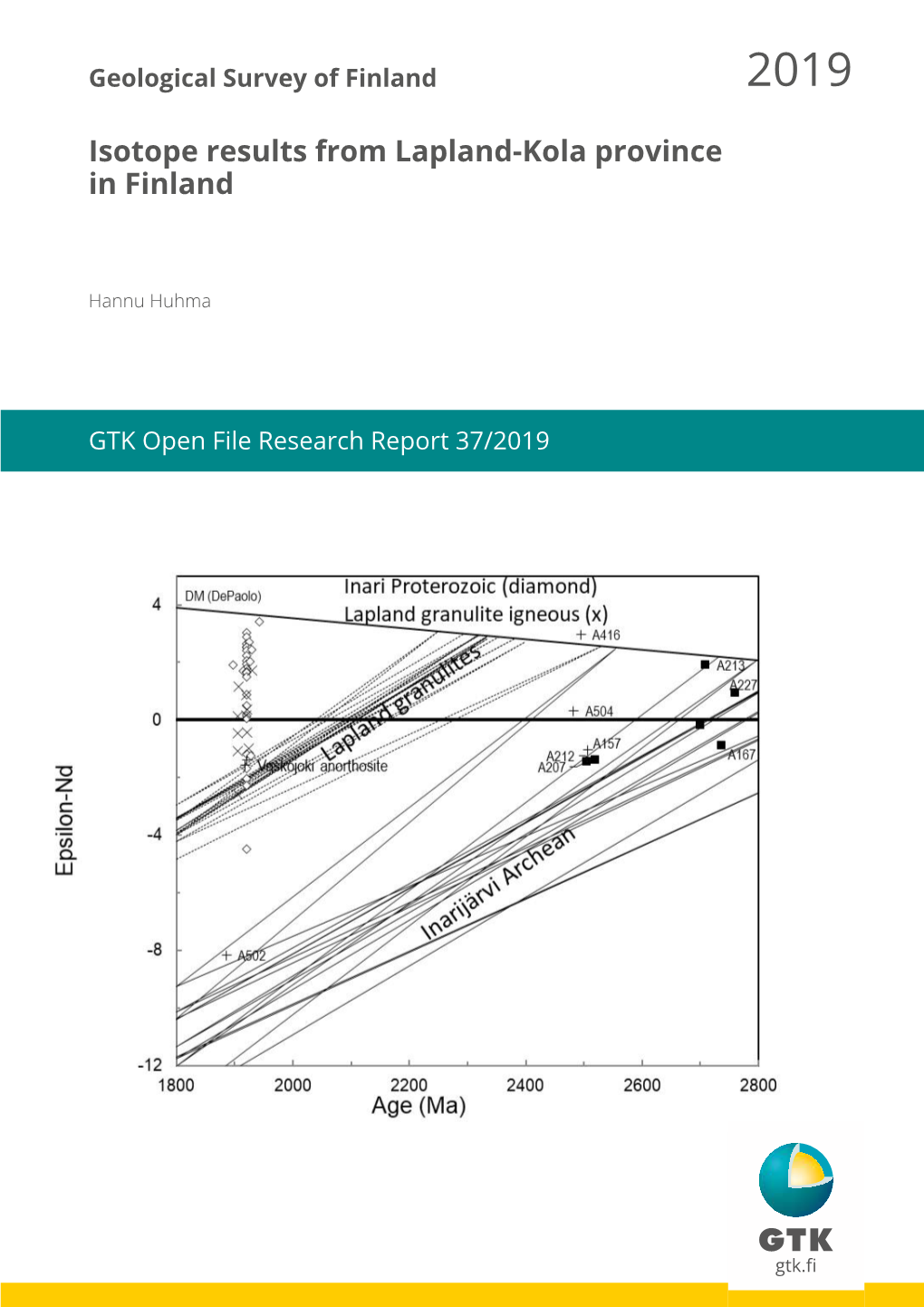 Isotope Results from Lapland-Kola Province in Finland