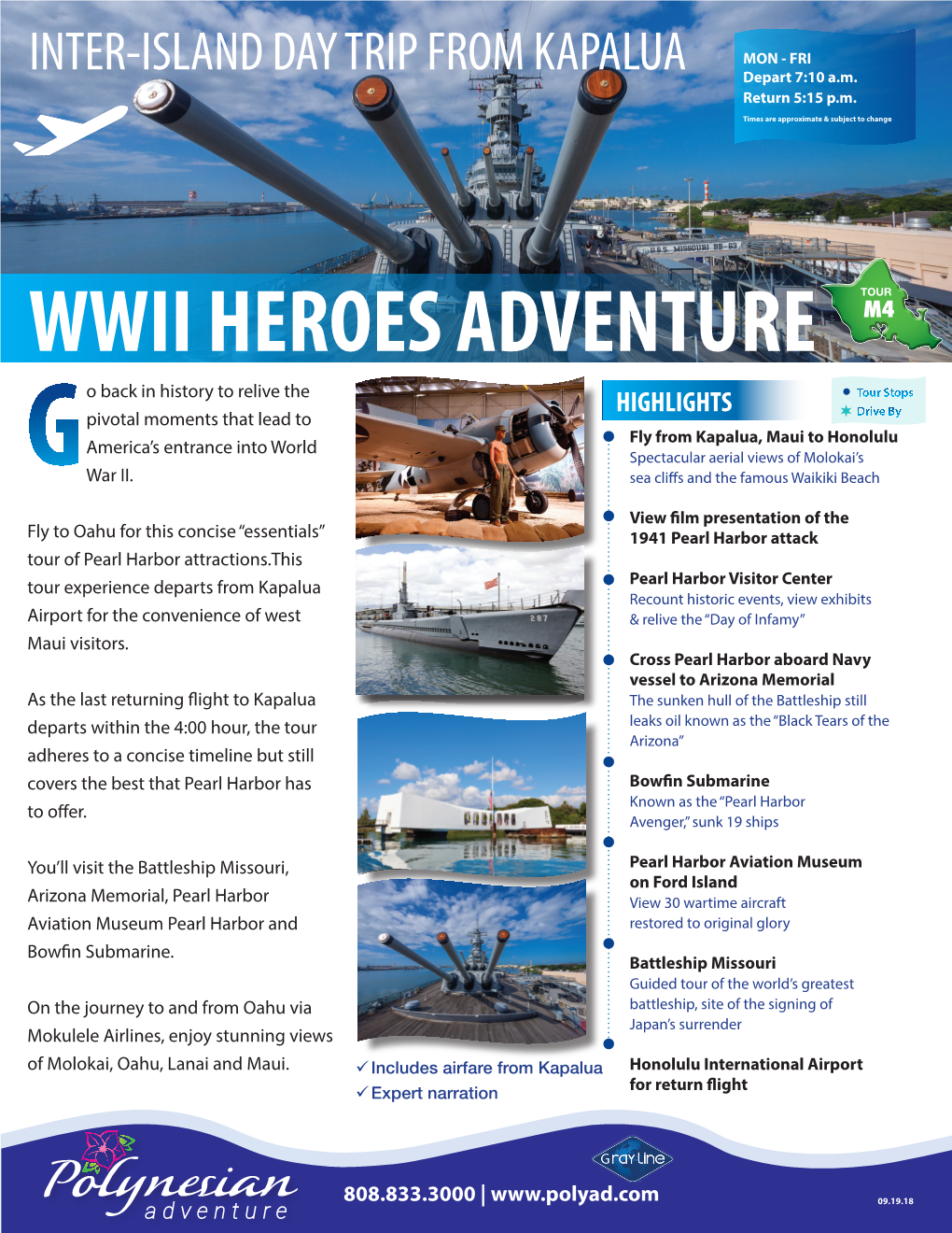 WWII Heroes Adventure Tour