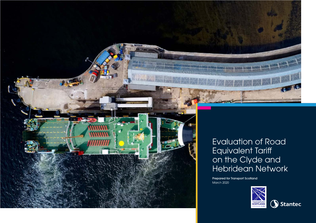 View Evaluation of Road Equivalent Tariff on the Clyde and Hebridean