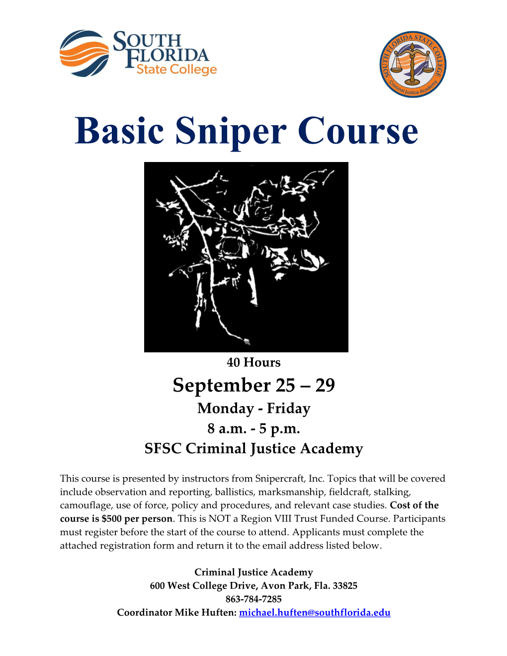 Basic Sniper Course