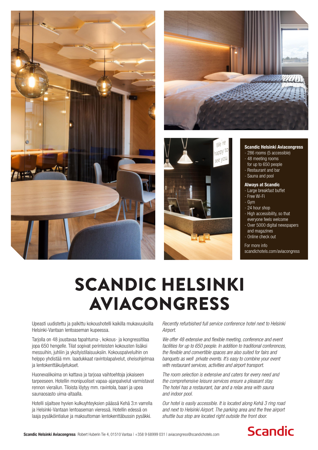 Scandic Helsinki Aviacongress