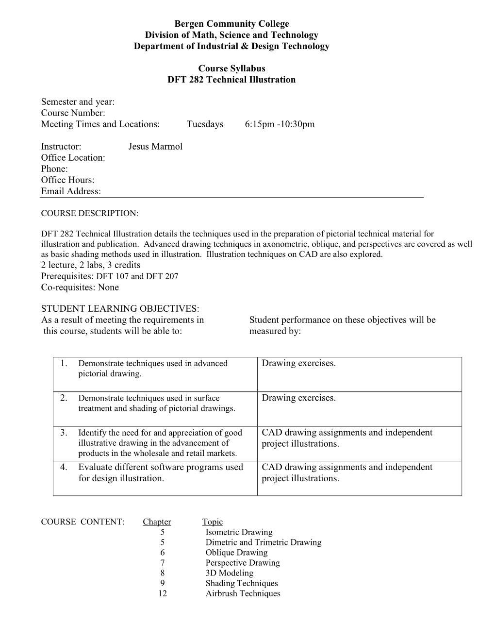 DFT-282 Technical Illustration