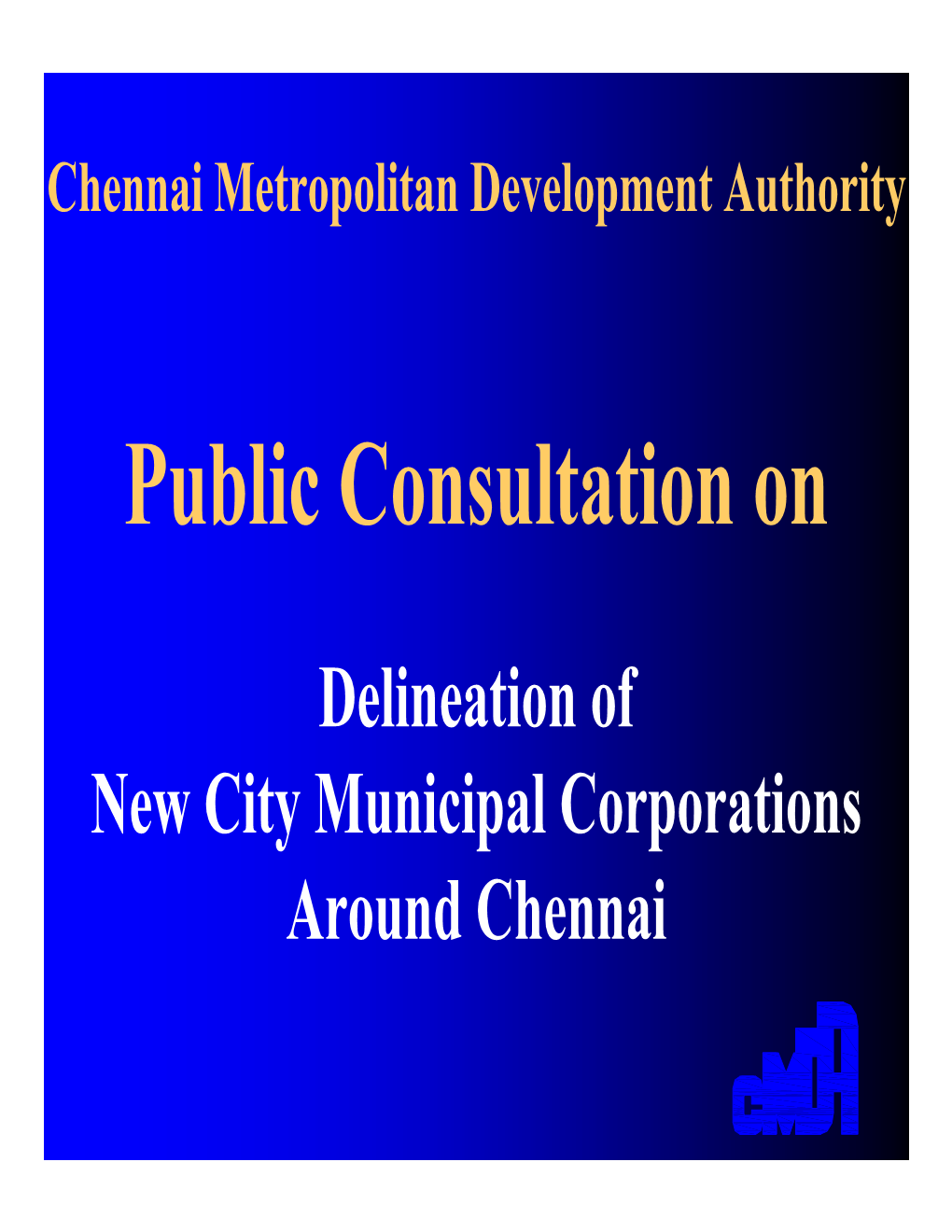 Public Consultation On