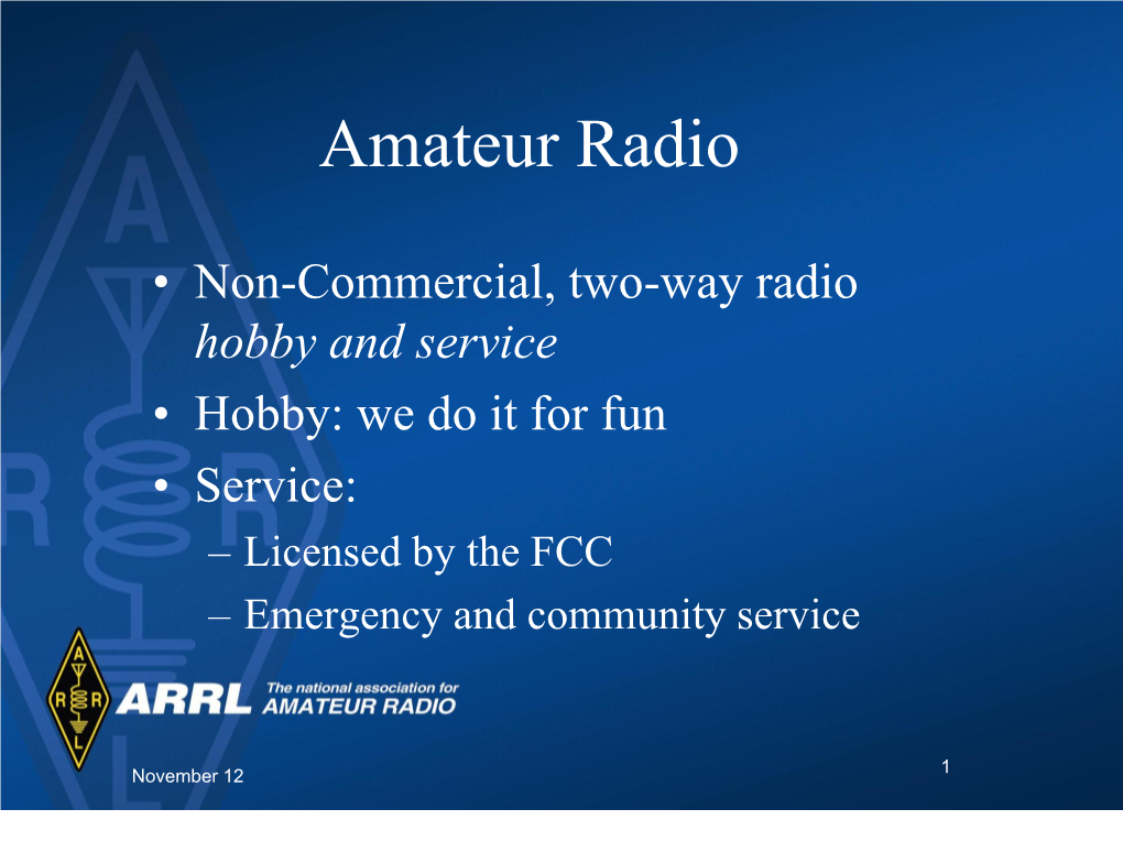 Amateur Radio