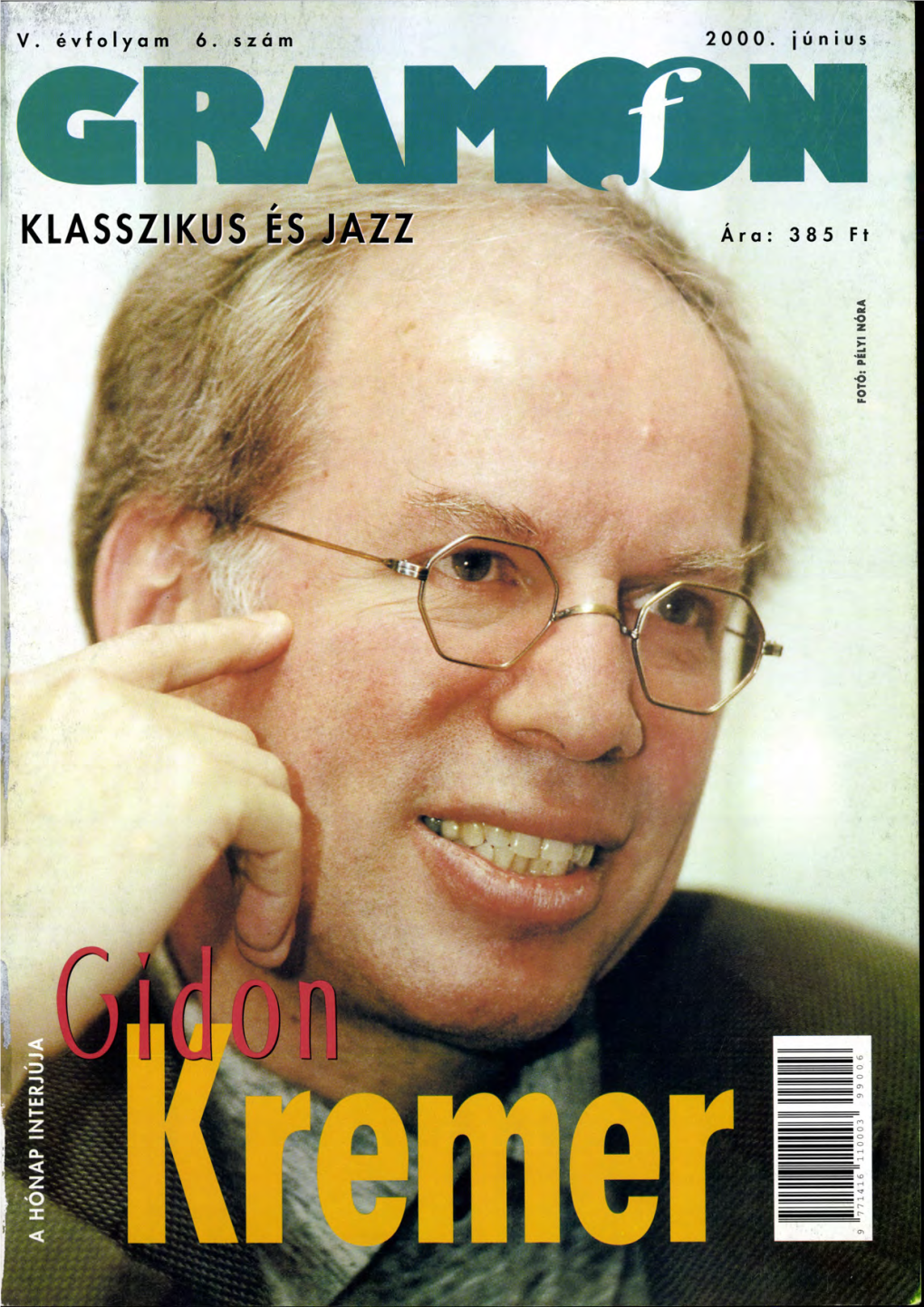 Gramofon, 2000 (5. Évfolyam, 1-12. Szám)