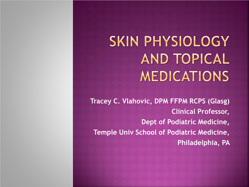 Skin Physiology and Topical Medications.Pdf