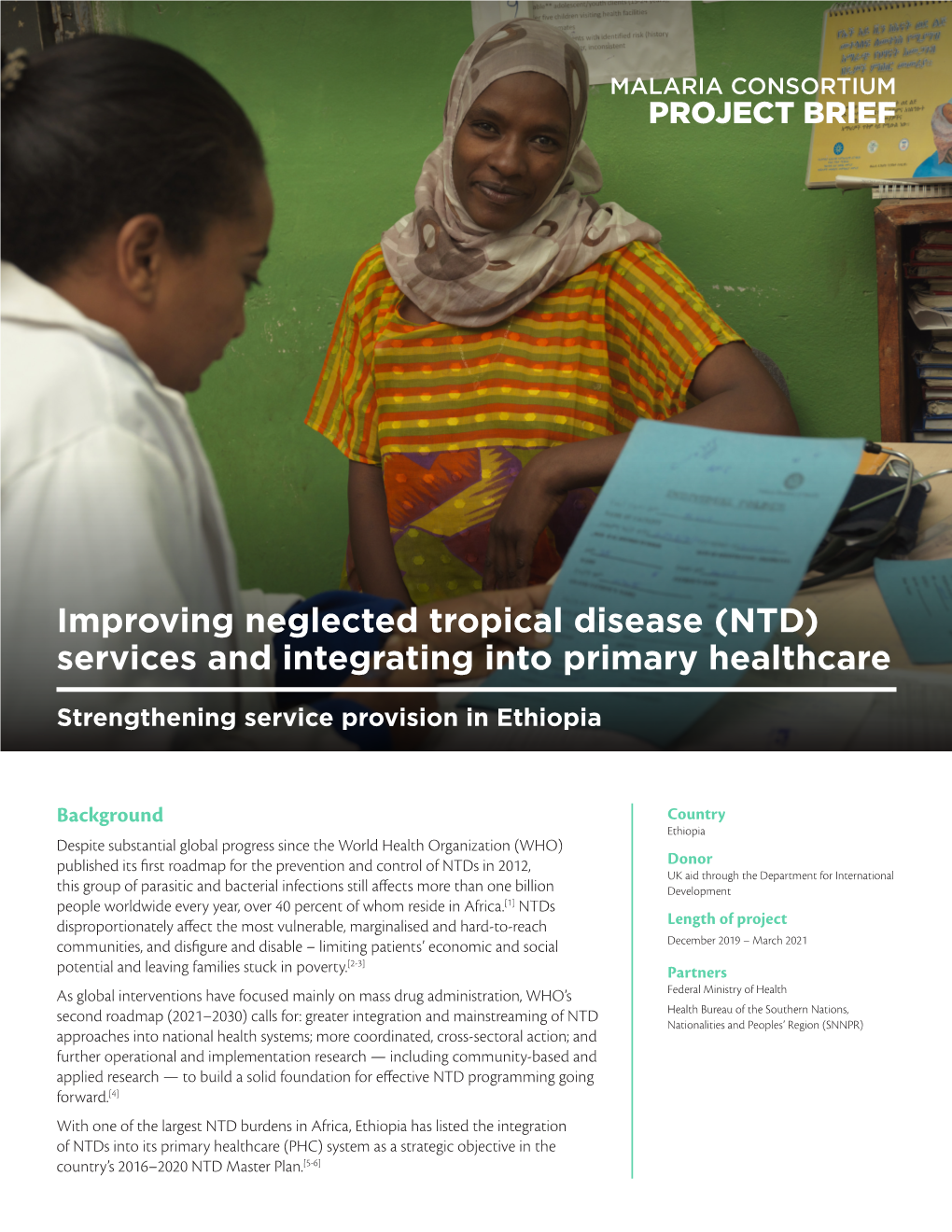 Improving Neglected Tropical Disease (NTD) Services and Integrating Into Primary Healthcare