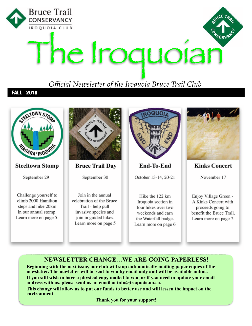 The Iroquoian Newsletter Fall 2018 Final.Pages