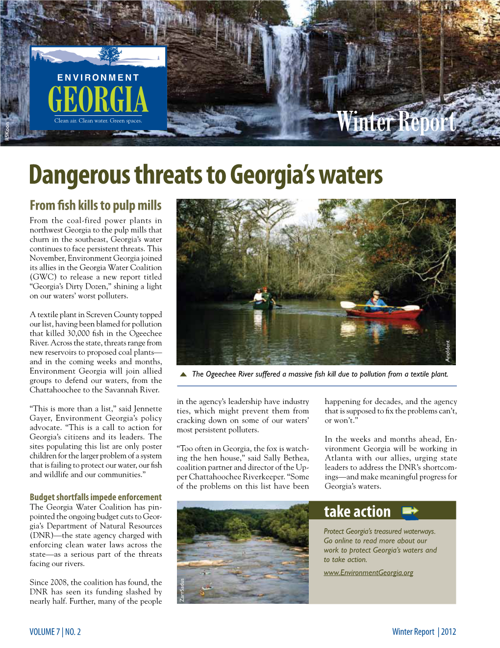 Dangerous Threats to Georgia's Waters