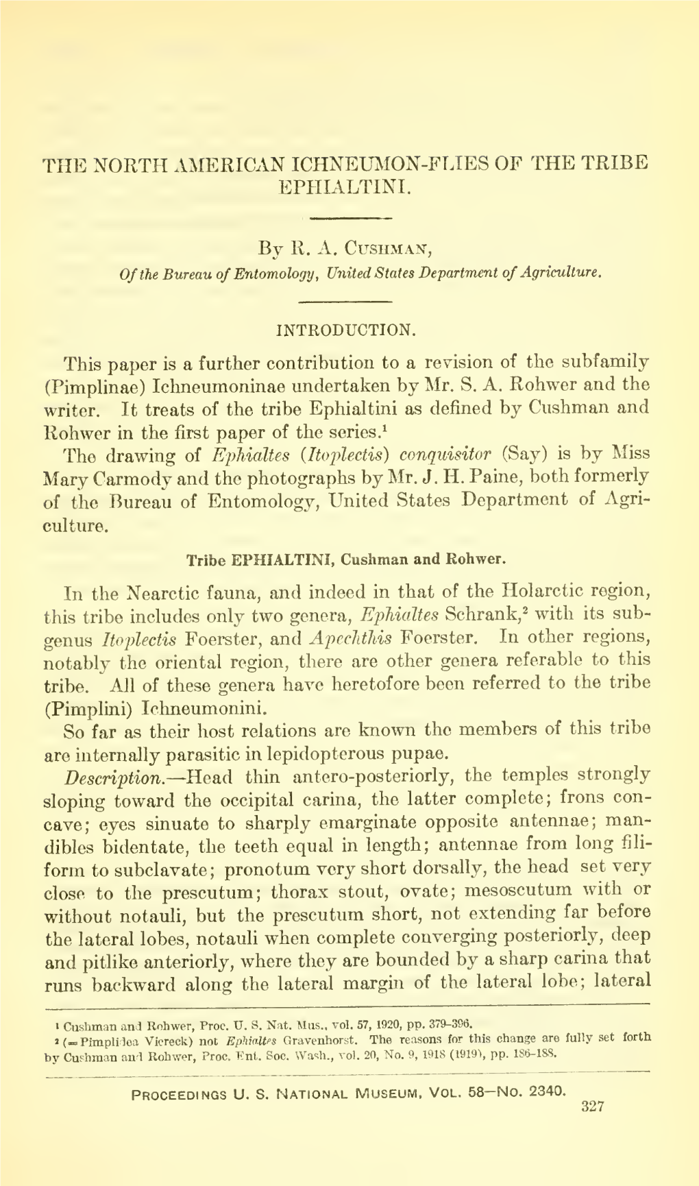 Proceedings of the United States National Museum