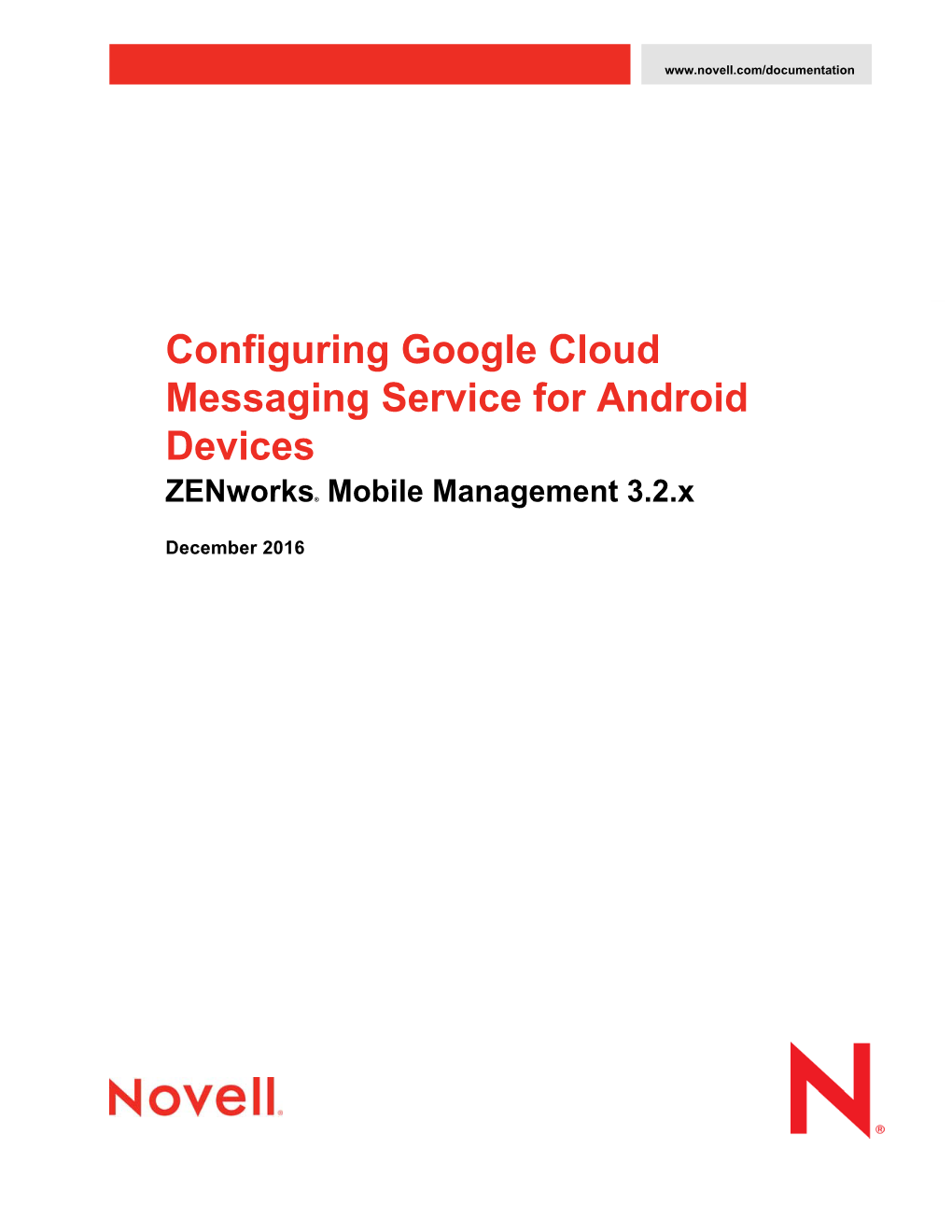 Configuring Google Cloud Messaging Service for Android Devices
