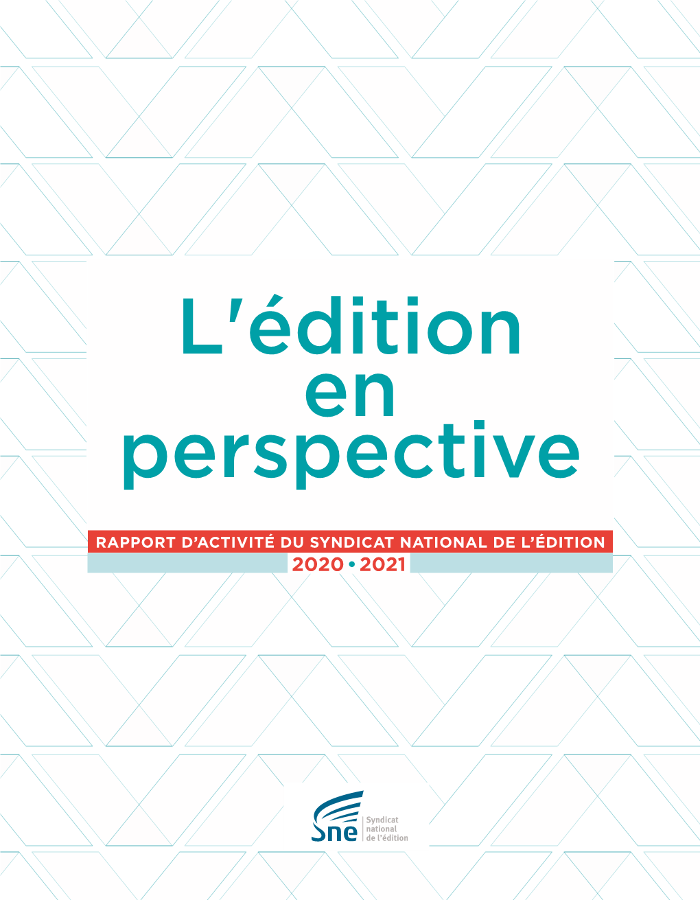 L'édition En Perspective : Rapport D'activité Du SNE 2020/2021