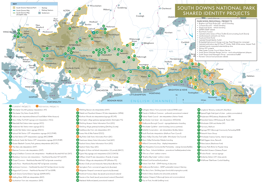 South Downs National Park Shared Identity Projects