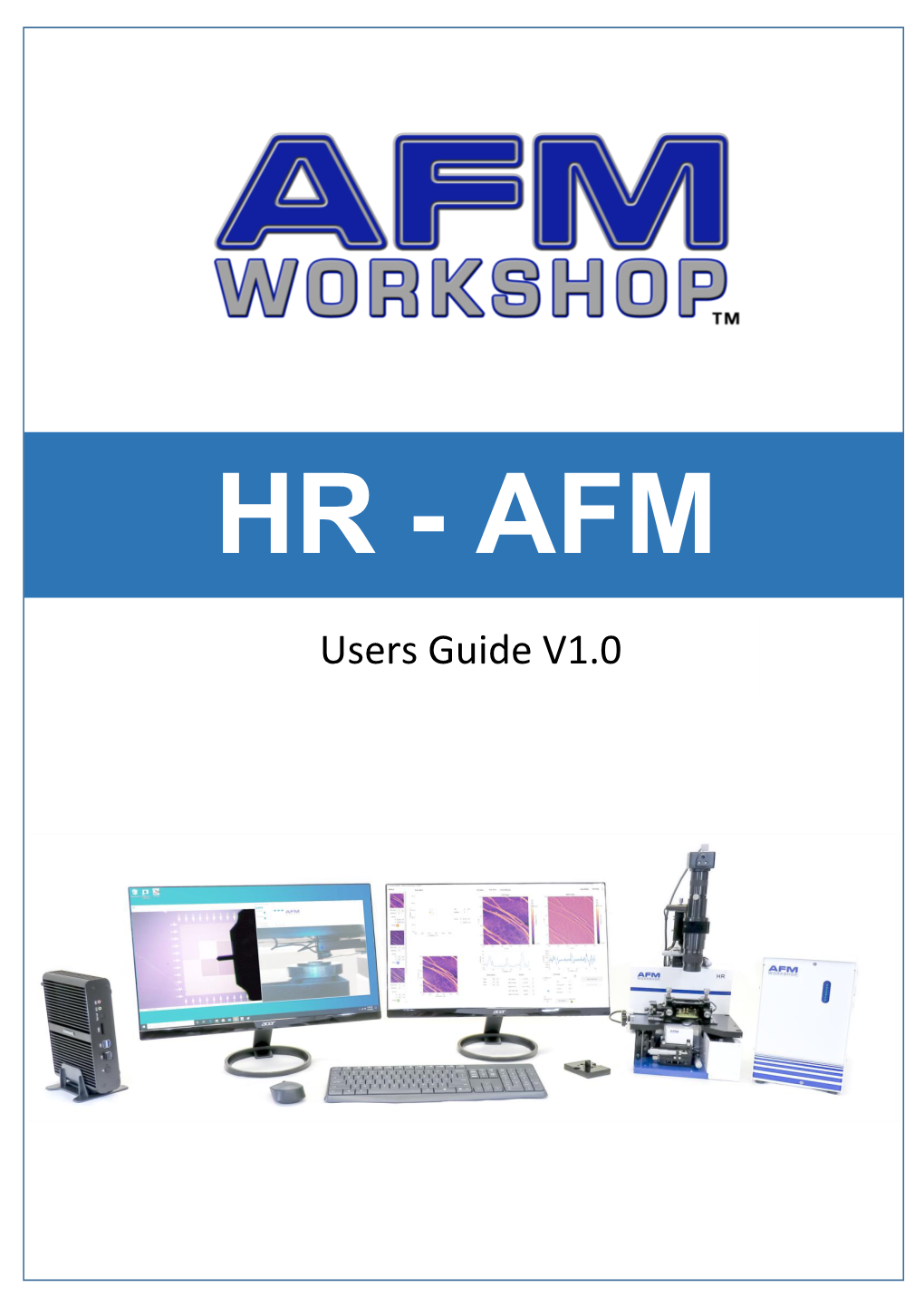 HR-AFM Manual