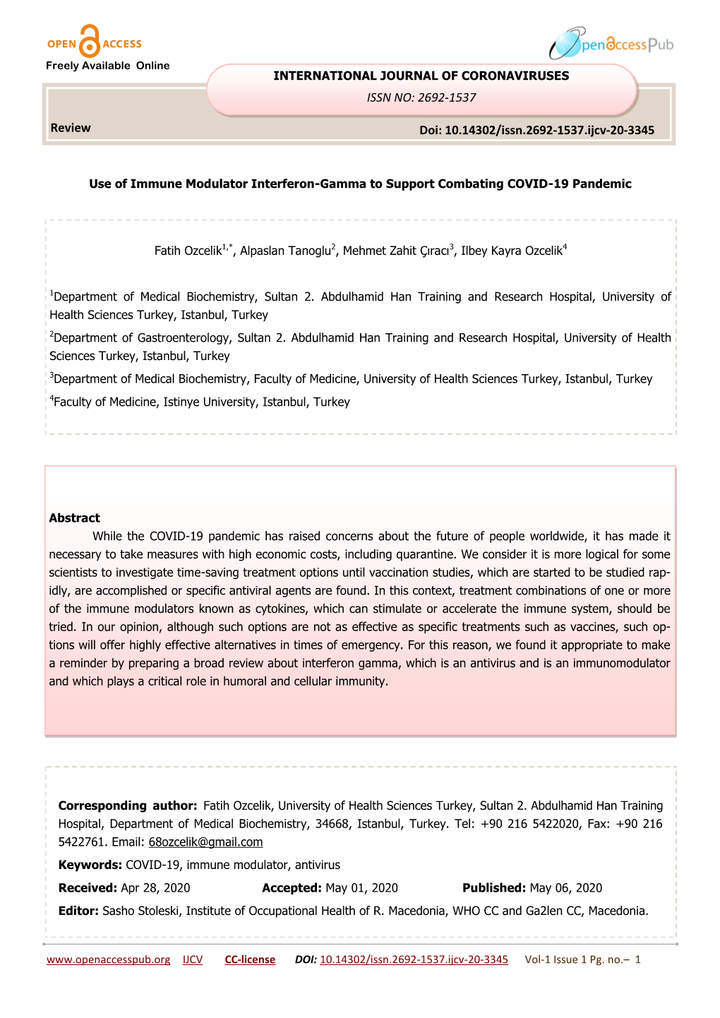 ISSN NO: 2692-1537 Review
